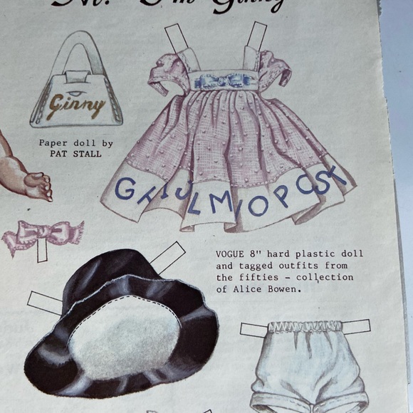 Ginny April 1984 Doll Reader Paper Doll - Picture 5 of 12